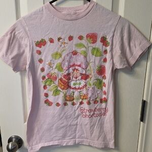 Strawberry Shortcake Kids Light Pink Graphic Tee